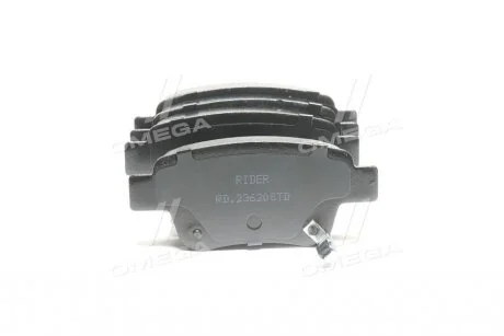 Колодка гальм. диск. TOYOTA AVENSIS 03-08 задн. RIDER RD.23620STD