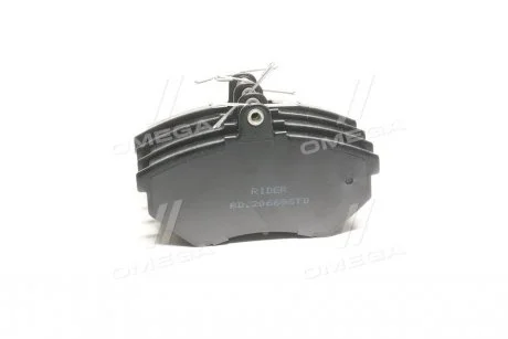 Колодка гальм. диск. AUDI A4, VW передн.  RIDER RD.20669STD