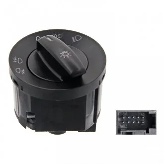 FEBI VW Выключатель света фар Caddy III,Golf V,Plus,Jetta III,Passat,Touran 03- FEBI BILSTEIN 37488