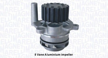 Водяний насос MM WPQ1218 = MAGNETI MARELLI 352316171218