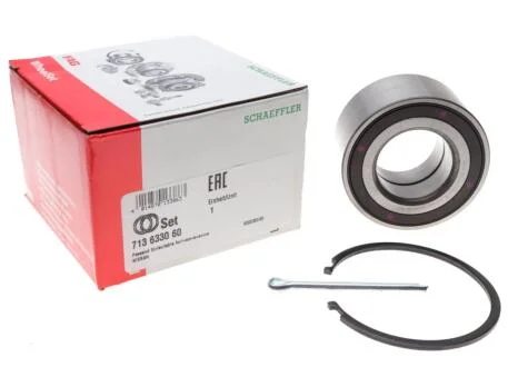 Підшипник маточини (передньої) Nissan Micra/Note 10- (37x71x37) FAG 713 6330 60