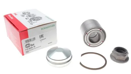 Підшипник маточини (задньої) Nissan Micra/Note 10- (25x55x48) FAG 713 6330 70