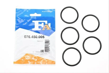 Уплотнительная прокладка турбины Chevrolet Aveo 1.3/1.4 12- (43x4) (к-кт 5шт) Fischer Automotive One (FA1) 076.450.005
