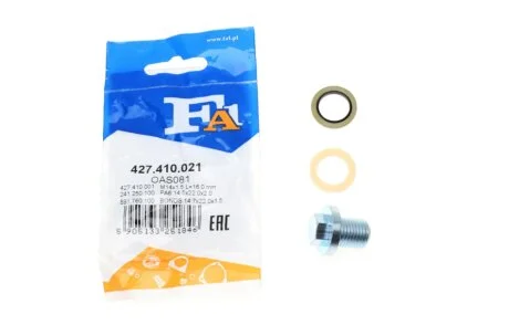 Болт зливу оливи + шайба Ford Transit -06 (M14x1,5) Fischer Automotive One (FA1) 427.410.021