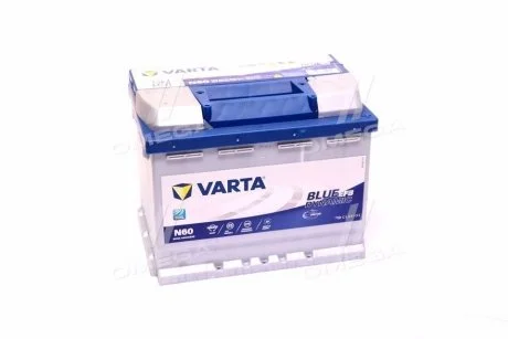 Акумулятор 60Ah-12v BD EFB (242х175х190),R,EN640 VARTA 560 500 064