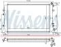 Радіатор охолодження двигуна NISSENS 65324 (фото 1)