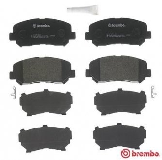 Тормозные колодки дисковые, к-кт. BREMBO P37 019 (фото 1)