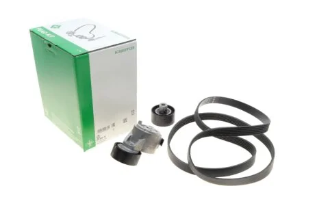 Комплект ременя генератора Citroen Berlingo/Peugeot Expert/Partner 1.6 HDi05- (6PK1708) INA 529 0046 10