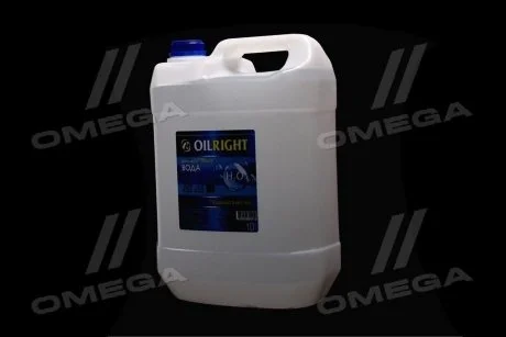 Вода дистильована (Каністра 10л) OIL RIGHT 5514