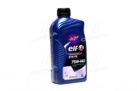 Трансмісійна олива Elf Tranself SYN FE 75W140 /1л. / (API GL-4/GL-5, SCANIA STO 1:0) ELF 213871