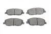 Колодки гальмівні (передні) Hyundai Santa Fe/Kia Sorento 00- SOLGY 209157 (фото 1)