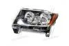 Фара левая Jeep Compass (11-) черная TYC 20-9166-B0-1N (фото 1)