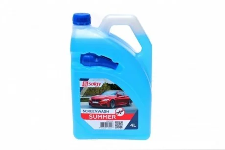 Омивач скла літо (4L) Антимошка SOLGY 501003