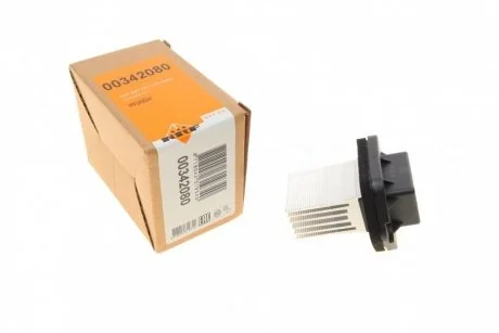 Резистор вентилятора пічки Hyundai Tucson/Kia Carens/Rio 1.4/1.6/1.5CRDi 05- NRF 342080