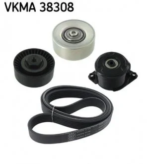 Поликлиновой ременный комплект SKF VKMA 38308
