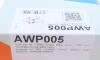 Насос системи охолодження (додатковий) Audi A4 00-09/Opel Omega B 94-03/Vectra B 95-98/Seat Exeo GRAF AWP005 (фото 7)