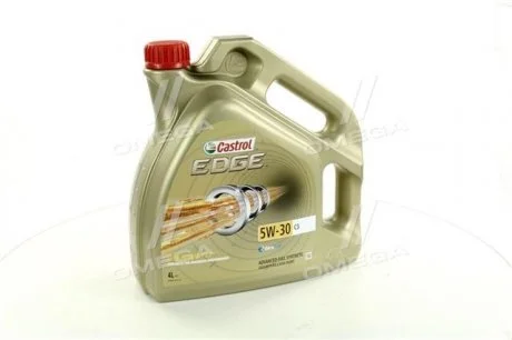 Моторное масло EDGE / 5W30 / 4л. / (ACEA C3, API SN/CF) CASTROL 1552FF
