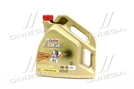 Моторное масло Castrol EDGE / 0W-30 / 4л. / (ACEA: A5/B5) / CASTROL 1531B1