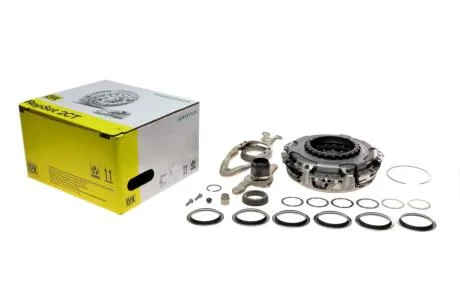 Комплект зчеплення VW Golf VII/VIII/Passat B8/Touran (5T1) 1.5TSI 17-, DSG7-0AM/0CW (DQ200) LuK 602 0025 00