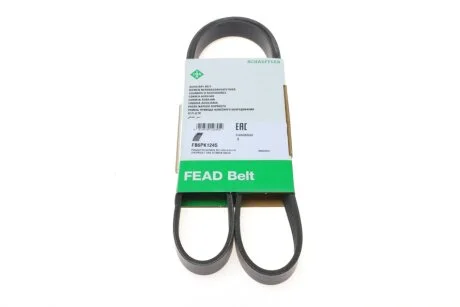 Ремінь генератора Citroen Jumpy 2.0HDI 10- (6PK1245) INA FB 6PK1245