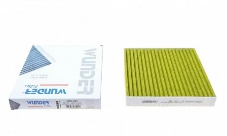 Фільтр салону Honda HR-V 15-/ Jazz 08- (вугільний) WUNDER FILTER WPK 993