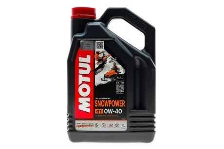 Масло 0W40 Snowpower 4T (4L) (105892) MOTUL 826907