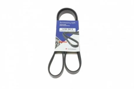 Ремінь генератора Hyundai i10/i20 1.2 13- HUTCHINSON 1236 SK 5