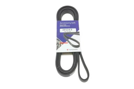 Ремінь генератора MB E-class (W124/S124) M104 93-96 (6PK2412) HUTCHINSON 2412 K 6