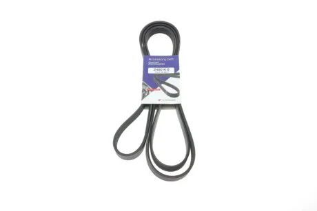 Ремінь генератора Audi A4/A5 3.0TDI 04- (6PK2460) HUTCHINSON 2460 K 6