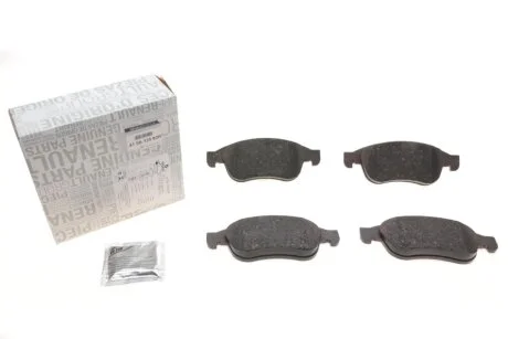 Гальмівні колодки пер. Megane 09-/Duster 10-/Dokker 13- RENAULT 410A12582R