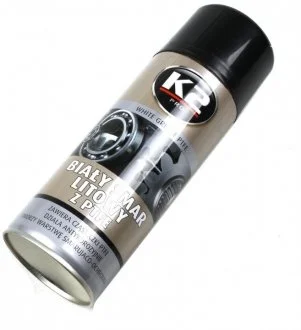 Средство для смазки деталей White Grease PTFE (400ml) K2 W121