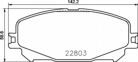 Гальмівні колодки дискові BREMBO P68 071