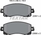 Колодки тормозные (передние) Subaru Impreza 17- (Tokico) TEXTAR 2280001 (фото 2)