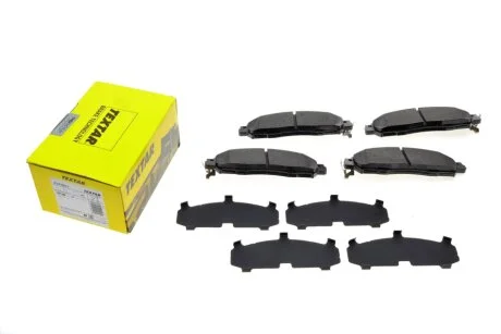 Колодки гальмівні (передні) Nissan NP300 Navara 15- (Akebono) TEXTAR 2243901