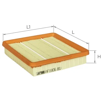 Фільтр повітряний CHERY QQ6 06- ALPHA FILTER AF1806