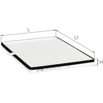 Фільтр салону CHERY ELARA 06- (вир-во) ALPHA FILTER AF5240