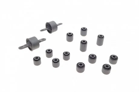 Комплект сайлентблоків задньої підвіски Ford Focus/Mazda 3/Volvo (S40) 99-10 (14шт) SOLGY 201254