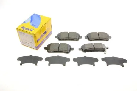 Колодки гальмівні (передні) Ford Fiesta 08- Metelli 22-0793-0