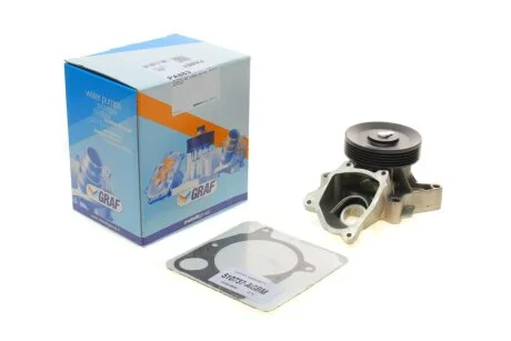 Помпа води Land Rover Freelander 2.0Td4 4x4 00-06/Rover 75 2.0CDT/CDTi 99-05 (R/B) (7 лоп) (6 кан.) GRAF PA883