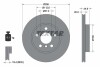 Диск тормозной (передний) BMW i3 (I01) 13-(280x20) (с покрытием) (вентилированный) PRO TEXTAR 92305303 (фото 4)