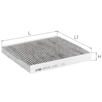 ЕФ повітряний салону ALPHA FILTER AF5151a