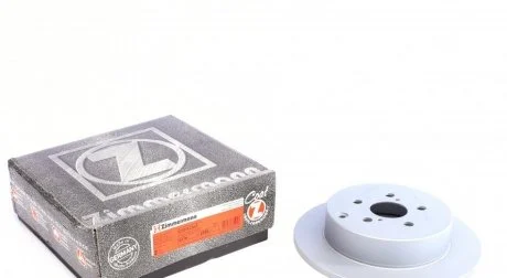 Диск тормозной (задний) Totota Avensis 03-08 (280x10) (с покрытием) (полный) ZIMMERMANN 590.2585.20