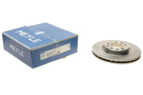Диск гальмівний (передній) Citroen Berlingo 18-/C4 Picasso 13-/Peugeot Partner 18- (283x26) MEYLE 11-15 521 0041