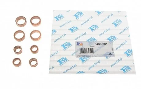 Укладка компрессора кондиционера Renault Kangoo II 08- (К-кт) Fischer Automotive One (FA1) 3498-001