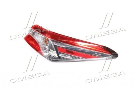 Ліхтар задній зовнішній правий Toyota Camry XV70 (18-) USA SE чорний TYC 11-9031-A0-1N