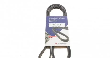 Ремень генератора Toyota Yaris 1.0 99-05 HUTCHINSON 1707 K 4