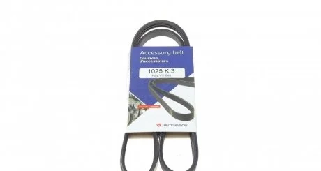 Ремень генератора Ford Sierra 1.8TD 88-93 HUTCHINSON 1025 K 3