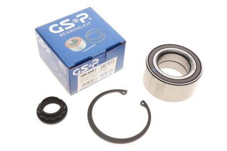 Підшипник маточини (задньої) BMW 1 (E81/E82/E88/3 (E90/E91/E92) 04-13 (+ABS) GSP GK3682