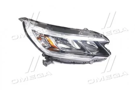 Фара правая Honda CRV (15-) c LED ДХО TYC 20-9621-A0-1N
