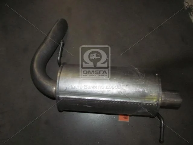 Глушник VOLKSWAGEN SHARAN 2.0, FORD GALAXY 2.0 задній (вир-во PolmoStrow) POLMOSTROW 08.399 (фото 1)